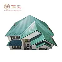 Techo de metal plano con junta alzada